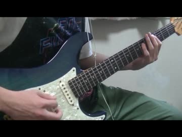 【ギター】歴１年の初心者がfripside「only my railgun」を弾いてみた　【鬼畜…ｗｗ】