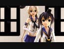 【MMD艦これ】島風と時津風がエアボに挑戦したようです