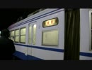 筑豊電鉄 2003形 黒崎駅前駅にて方向幕を変えるところ 黒崎駅前 ⇒ 筑豊直方 ⇒ 楠 橋