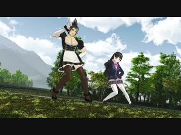 【MMD】委員長とオカマエルフでSweet Devil