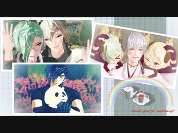 【MMD刀剣乱舞】ダンスロボットダンス　：　髭・膝・燭・鶴 ＋α