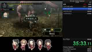 モンスターハンターポータブル Monster Hunter Freedom any%RTA 2:51:35.66(旧WR)