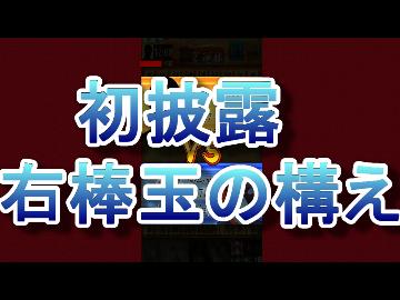 右玉ならぬ右棒玉です