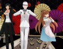 【ダンガンロンパMMD】副会長と二人の支部長の桃/源/恋/歌