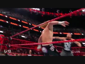 【WWE】ディーン・アンブローズvsドルフ・ジグラー【RAW 18.8.20】