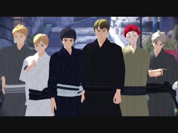 【MMDHQ!!】極楽浄土【白鳥沢】