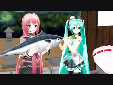 【MMD】巫女と歌姫【ドラマ】