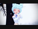 【MMD杯ZERO】白雪まりんで金の聖夜霜雪に朽ちて【MMDオリキャラ】