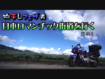 物干しフェザ夫日本ロマンチック街道を行くその1