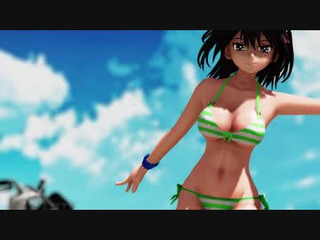 【MMD】川内さんでCalc. (in 猫島)