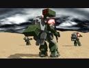 【MMD】砂漠で走らせるテスト