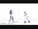 【MMD杯ZERO参加動画】ループバトル【モーション配布】
