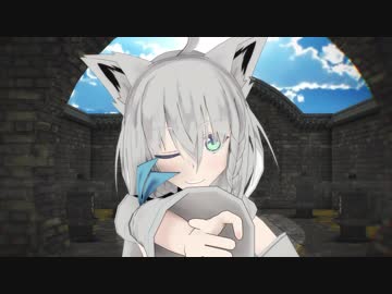 【MMD】白上フブキでGirls【VTuber】