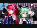 【MMD艦これ】江風山風で愛Dee　ミニスカVer　歌詞つき