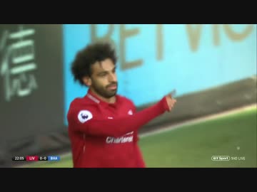 《18-19EPL：第3節》 リヴァプール vs ブライトン