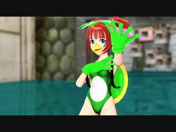【MMD】河童やよいのPiNK CAT【アイマス】