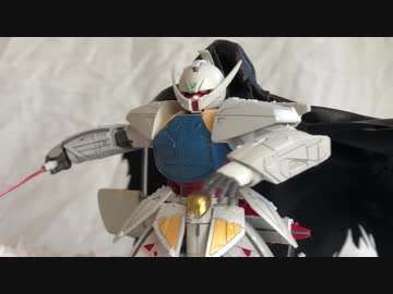【ガンプラ】∀ガンダムのマントのシーンを作ってみた・続【ジオラマ】：見やすい版