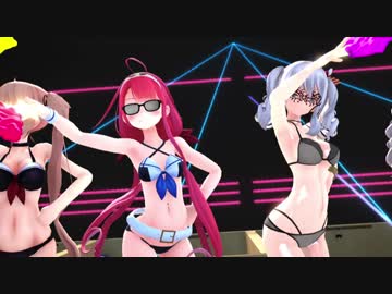 【MMD杯ZERO参加動画】艦娘セクシー ジュリ扇ダンス【MMD艦これ】