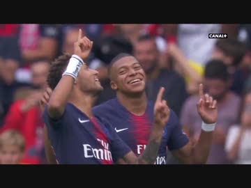 《18-19リーグアン：第3節》 パリ・サンジェルマン vs アンジェ