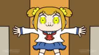 ポプテピピック４話を左右対称にしてみた（右側）