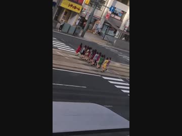 大迷惑！？道路上でtiktokの撮影をしている集団を発見！！