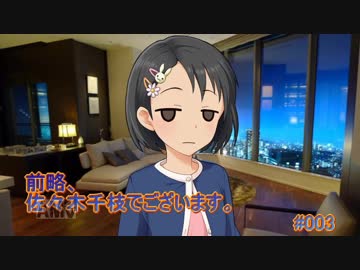 【NovelsM@ster】前略、佐々木千枝でございます。#003