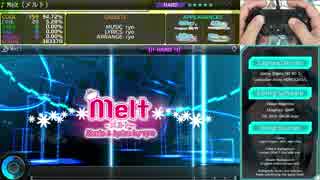 【Project DIVA F 2nd】「メルト」Hard Perfect