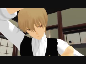 【MMD銀魂】壁ドン耐久レース