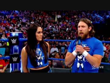 【WWE】ダニエル・ブライアンvsアンドラーデ・シエン・アルマス【SD 18.8.28】