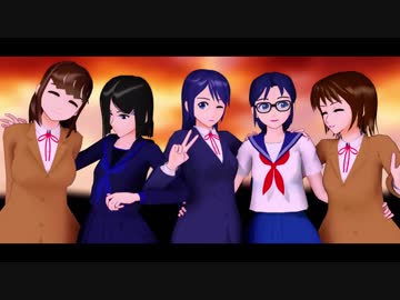 【MMD】幽霊ガールズの霊能バトル【ドラマ】