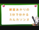 【VOICEROIDボドゲ卓】紲星あかりの 3 分で分かるカルカソンヌ【ルール解説動画】