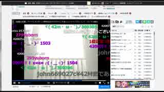 【ニコニコ動画で一番コメント数の多い動画】 4200万コメント達成の瞬間