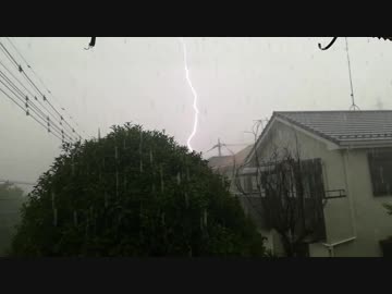 【2018/8/31撮影】 雷雨