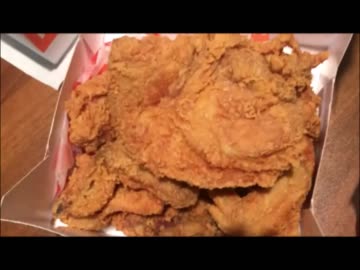 アメリカの食卓 707 山盛りポパイのフライドチキン！