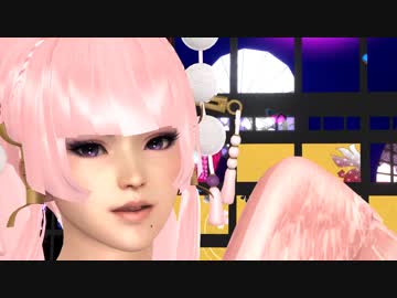 [MMD・GARNiDELiA] 極楽浄土 (Nyotengu) モデル修正再UP