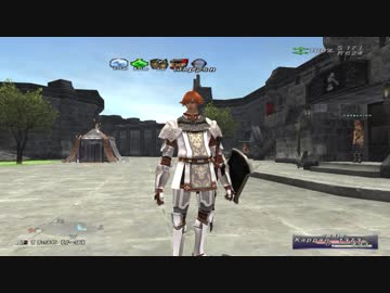 カッパのFF11生活749　ナイト63 vs 赤カニ／ガラントサーコート　【実況】