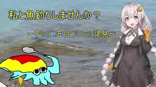 私と魚釣りしませんか？～その3　五目ついでに謁見～