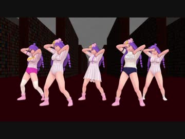 【東方MMD】そばかすパチュリーがDaisukeを踊ったようです
