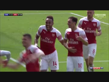 《18-19EPL：第4節》 カーディフ vs アーセナル