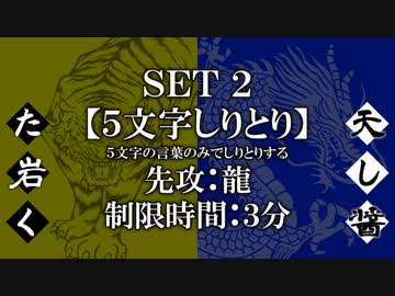 チーム対抗言葉遊びゲーム！「ローマは一日にして成らず」Part2