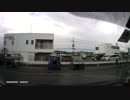衝撃映像　ドライブレコーダー　某コンビニ駐車場にて
