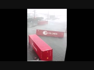 【今年最強の台風21号】大阪湾・南港の洪水まとめ