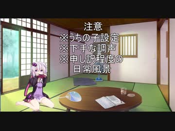 【ボイロ劇場】　うちのゆかりさんがただただしゃべるだけの動画