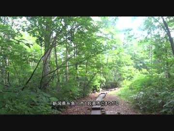 日本百名山を歩こう 火打山 20180814 part1