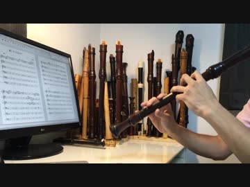 【全部俺の笛】リコーダー多重録音で オクトパストラベラー「優しさに包まれて」