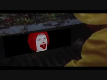 ペニーワイズがマクドナルドハンバーガーをオススメするようです