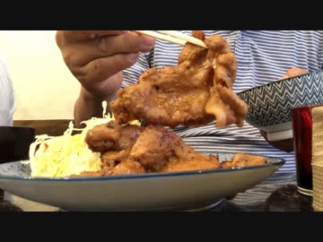 肉がデカすぎる豚ロース味噌漬定食(秋葉原のTOMBO)