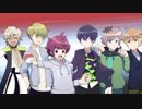 【MMD&手描きA3!】春組の手持ちを考えてみた【ポケモンパロ】