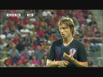 《親善試合》 ポルトガル vs クロアチア (2018年9月6日)