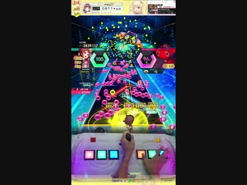 〈オンゲキ〉No Remorse(LUNATIC) AB+FB(理論値)〈キャプチャ＋手元〉